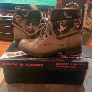 Rick & Candy lace up women’s boots